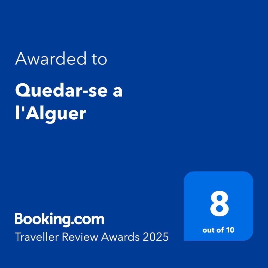 Apartmán Quedar-Se A L'Alguer Exteriér fotografie